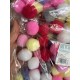Помпоны нейлоновые "  3 см "   , микс   250 шт