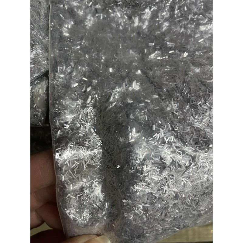 Присыпка   "  Сечка   "  1 кг ,  серебро