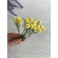 Букет маленький  "Гіпсофіла"  жовтий  60 шт