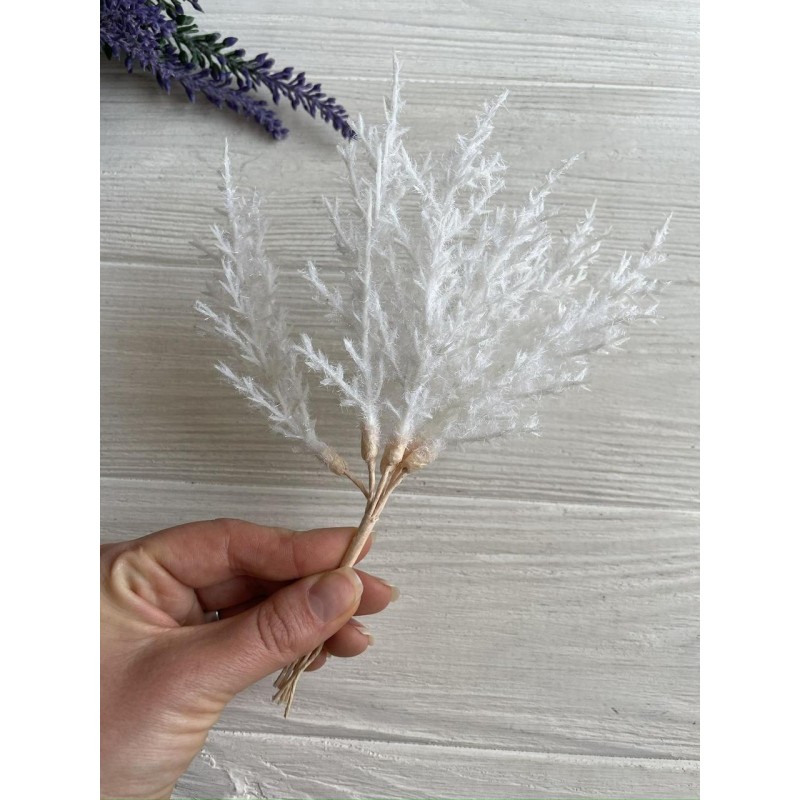 Гілочки " Морозні "  білі    10 букетів