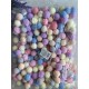 Помпоны  "  Бархатные  2.5 см "   ,  микс  250 шт