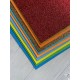Фоамиран с глиттером    20*30 см  , микс         10 листов