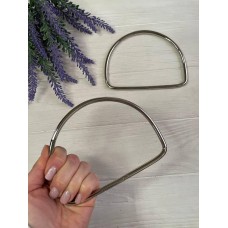 Ручки для сумки   серебро  , пара