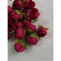 Бутон Пиона "  С подложкой "   № 5  , малиновый      100 шт