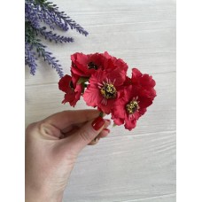 Маки, червоні 60 шт.