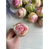 Роза головка " Королевская "   бледно розовая      упаковка  20 шт