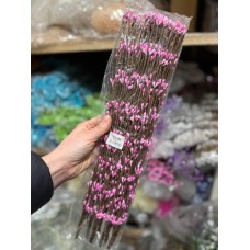 Веточки ивы ,    розовые                     100 шт