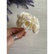 Розы на ножке " Меланж С30295 "  кремовые     48 шт