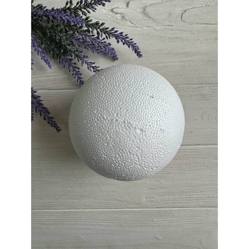Куля пінопластова 15 см, 1 шт