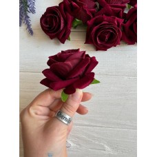 Троянди Оксамитові, бордо упаковка 10 шт