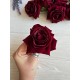 Троянди Оксамитові, бордо упаковка 10 шт