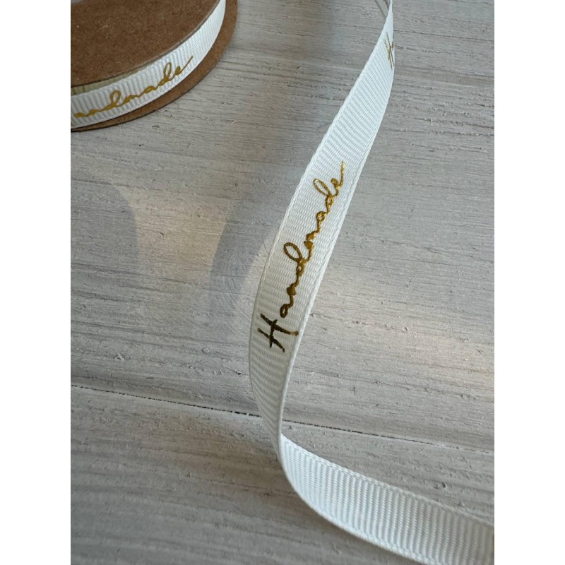Репс 0.9 см " Hand Made " кремовий    18 м
