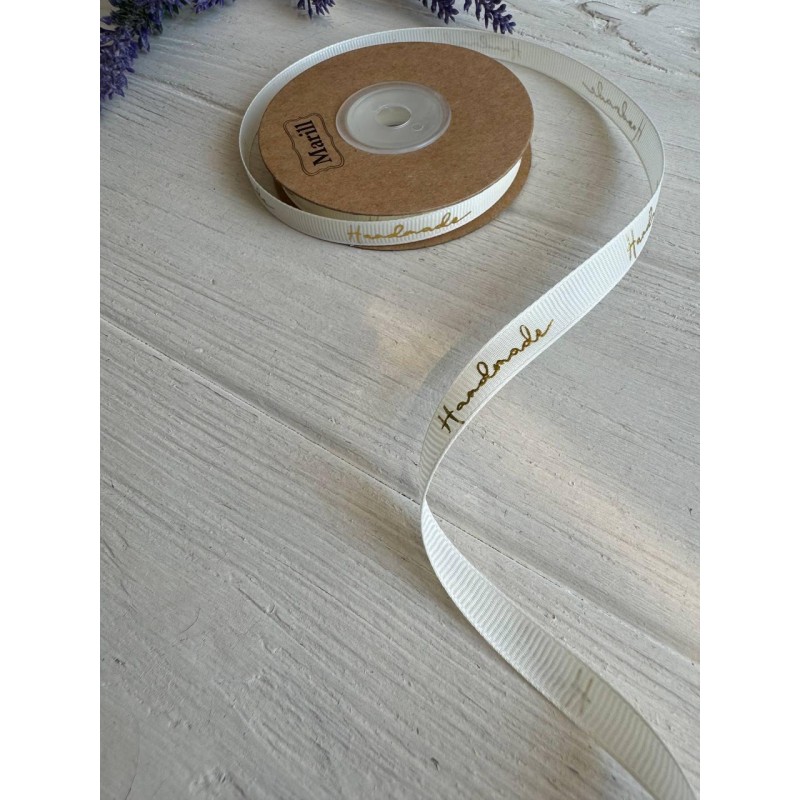 Репс 0.9 см " Hand Made " кремовий    18 м