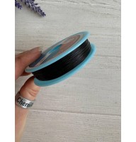 Волосінь (мононитка)  " Marill "  0,5 мм, чорна  100 м  (фарбує руки)