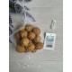 Орехи искуственные " 3.9*3.6 см " , натуральный цвет 15 шт