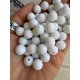 20 грам намистини круглі  " Акрил матовий С09010 " 10 мм білий