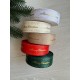 Репс  " Merry Christmas со звездочками  "  2,5 см белый       рулон 22.5 метра