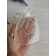 Мешочки з органзи 9*12 см,  айворі  упаковка 100 шт