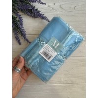 Мішечки  з органзи 7*9 см,  голубі  упаковка 100 шт