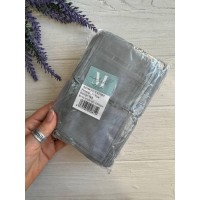 Мешочки з органзи 7*9 см, сірі  упаковка 100 шт