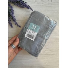 Мешочки з органзи 7*9 см, сірі  упаковка 100 шт