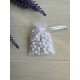 Мешочки из органзы 7*9 см  ,  белые    упаковка 100 шт