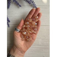 Намистини Куб " Кришталеві Хамелеон "  10 мм, карамельні     500 грам