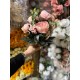 Букет флористический " Пион средний " светло розовый