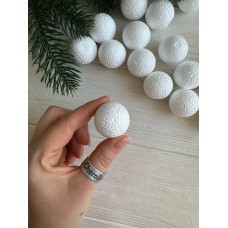 Шары пенопластовые  3.0 см   ,  25 шт