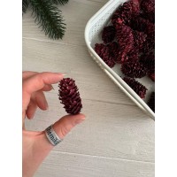 Шишки ялинки , червоні 120 грам