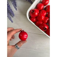 Гранат искуственный красный 100  шт