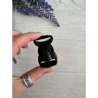 Карабин фастекс 4,8*2,8 см, черный 1 шт