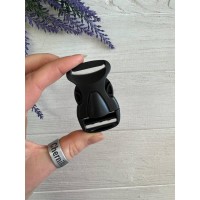 Карабин фастекс 5,5*3,6 см, черный 1 шт