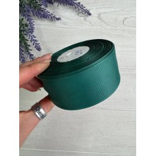 Репс 4 см ,  изумрудный  ,     рулон 22,5 метра