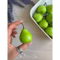 Груши  Искусственные   большие    , зеленые    100 шт