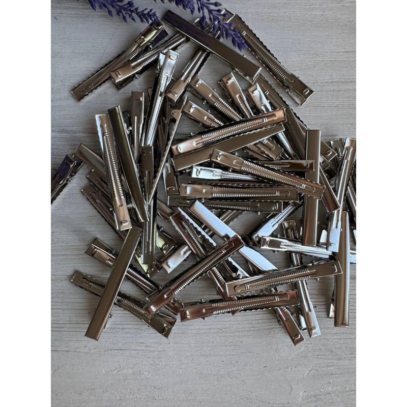 Заколка - уточка  6.5 см , 100 шт