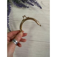 Фермуар пришивной " 7  "  , золото  1 шт