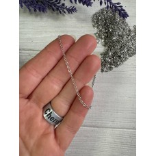 Цепочка  1,5  мм   серебро     50 см