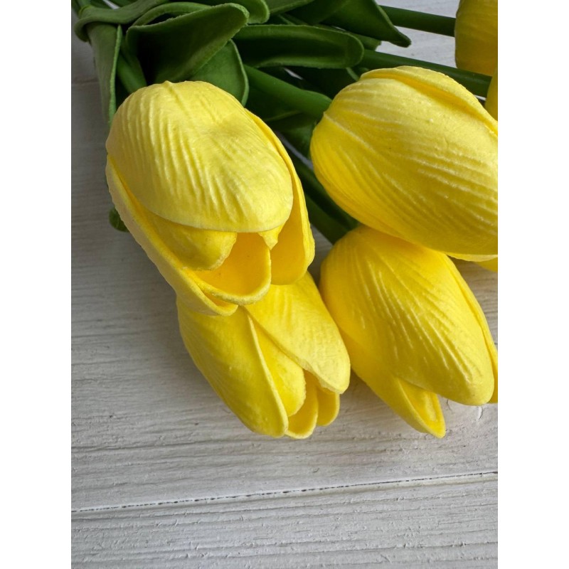 Тюльпани  букет ,  жовті   9 шт