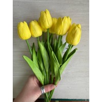 Тюльпани  букет ,  жовті   9 шт