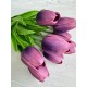Тюльпани  букет , фіолетові  9 шт