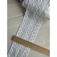 Мереживо в'язане " Marill  D30186  " біле рулон 15 ярдів