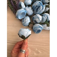 Бутон Півонії No 3 світло голубий  50 шт