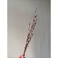 Ива искусственная ветка ,   серая