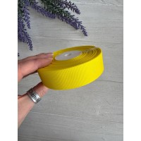 Репсова стрічка  2,5 см, жовта   22.5 метри