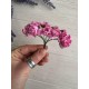 Розы бумажные , ярко розовые      144 шт