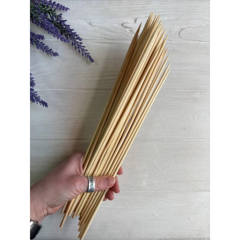 Бамбуковые шпажки (палочки ) 30 см ,  45 шт