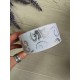Репс  " Фольгированные серебрянные завитки   4 см  "         22,5 метра