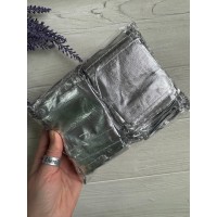 Мешочки  6.5 * 8.5 см  ,  серебро  упаковка 100 шт