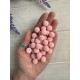 Бусины  " Ежевика матовая  "    12 мм , персиково розовые     500 грамм